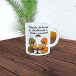 Quem somos nós pra julgar (Cobras fofoqueiras) - Arte Avulsa Caneca - Imagem 2