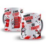Eu Sei Me Controlar é Fase Bebidas - Arte Avulsa Caneca - Imagem 5
