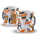 Eu Sei Me Controlar é Fase Bebidas - Arte Avulsa Caneca - Imagem 6