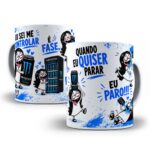 Eu Sei Me Controlar é Fase Bebidas - Arte Avulsa Caneca - Imagem 7