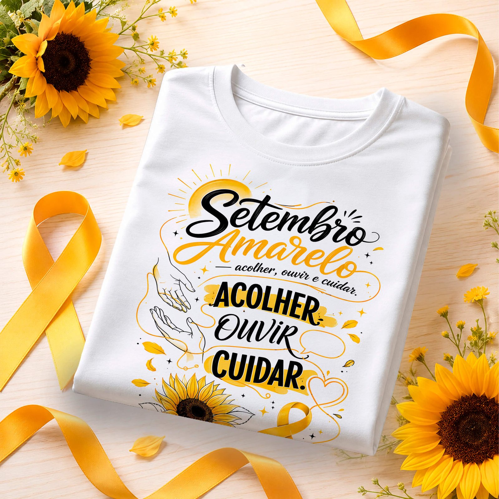 01_camiseta-1 Setembro Amarelo - Artes Camisetas - Imagem 1