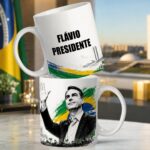 Política Flavio Bolsonaro - Artes Caneca - Imagem 7