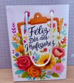 Mini kit dia dos professores floral - Imagem 5