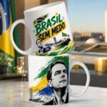 Política Flavio Bolsonaro - Artes Caneca - Imagem 5