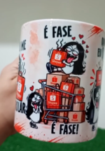 Eu sei me Controlar Lojas - Arte Avulsa Caneca - Imagem 2