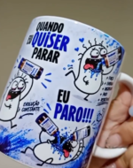 Eu sei me controlar é fase Durateston - Arte Avulsa Caneca - Imagem 4
