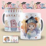 Kit Estampas Canecas - Formatura ABC (Bruna Molina) - Imagem 4