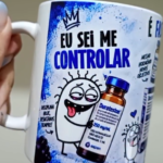 Eu sei me controlar é fase Durateston - Arte Avulsa Caneca