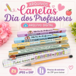 Caixas Canetas - Dia dos Professores 2026