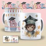 Kit Estampas Canecas - Formatura ABC (Bruna Molina) - Imagem 6