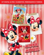 Minnie Vermelha - Kit Digital