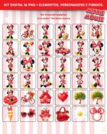 Minnie Vermelha - Kit Digital - Imagem 2
