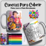 Coleção Dia das Crianças para colorir 2026 - Imagem 6