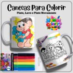 Coleção Dia das Crianças para colorir 2026 - Imagem 13