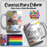 Coleção Dia das Crianças para colorir 2026 - Imagem 14
