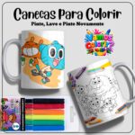 Coleção Dia das Crianças para colorir 2026 - Imagem 15