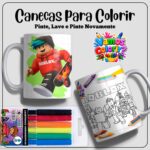 Coleção Dia das Crianças para colorir 2026 - Imagem 22