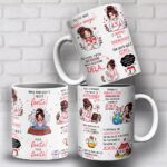 Eu te Amo Minha Amiga 2 Tipos de Gente - Arte Avulsa Caneca