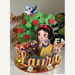 Branca de Neve - Topo de Bolo Cenário