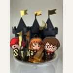 Harry Potter - Topo de Bolo Cenário