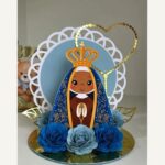 Nossa Senhora de Aparecida - Topo de Bolo Cenário