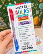 Card caneta e mimos - Professores e Volta às Aulas - Imagem 3