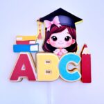 Formatura ABC Menina - Topo de Bolo