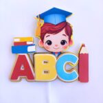 Formatura ABC Menino - Topo de Bolo