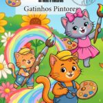 Gatinhos Pintores - Kit Digital