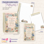 Pack Professores N1 – Caderno Pautado A5 + Bloquinho A6 + Extras - Imagem 3