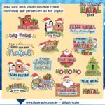 Kit Digital Natal - Arquivos de Corte + Canecas - Imagem 22