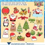 Kit Digital Natal - Arquivos de Corte + Canecas - Imagem 21