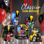 Power Rangers - Kit Festa Pronta
