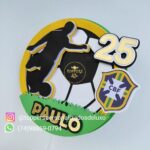 Kit 10 Topos para Bolo - Copa Qatar - Imagem 2