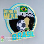Kit 10 Topos para Bolo - Copa Qatar - Imagem 6