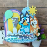Bluey - Topo de Bolo Cenário