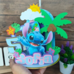 Stitch - Topo de Bolo Cenário