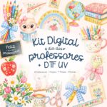 Dia dos Professores 2026 - Kit Digital (Vê Moraes)