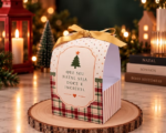 Caixa para Mini  Panetone - Natal - Imagem 4