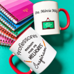 Professores ensinam mas os melhores inspiram - Arte Avulsa Caneca