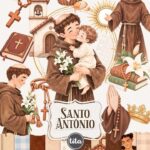 Santos - Santo Antônio - Ilustrações (Tita)