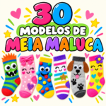 Meia Maluca - 30 Modelos