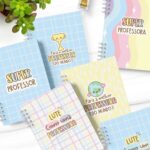 Kit Capas Caneca Botton Professor e Professora (Bicho Papel)