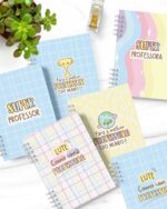Kit Capas Caneca Botton Professor e Professora (Bicho Papel)
