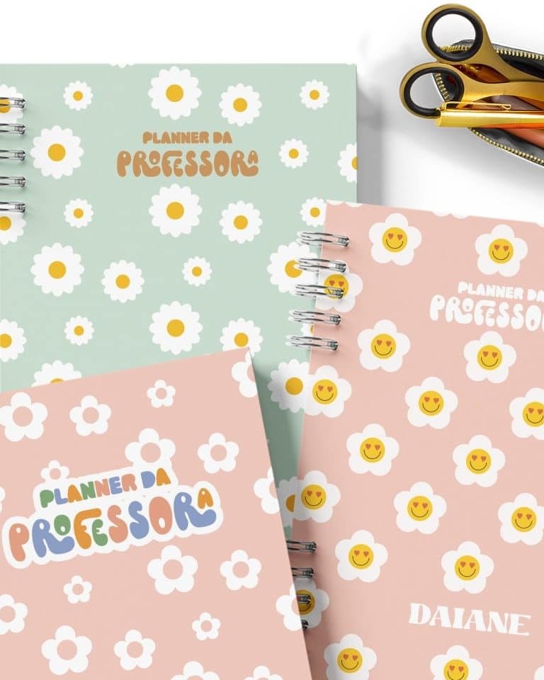 Kit Planner da Professora Permanente Retrô (Bicho Papel) - Imagem 3