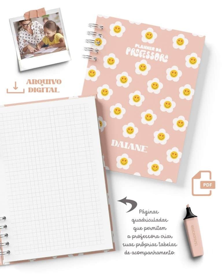 Kit Planner da Professora Permanente Retrô (Bicho Papel) - Imagem 5
