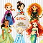 Princesas  Disney - Kit Digital