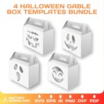 Molde Caixa Halloween