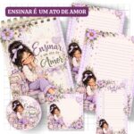 Kit Lilás - Ensinar com amor